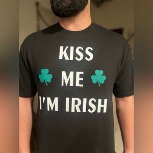ST. Patrick’s Day tshirt unisex kiss me im irish new shamrock